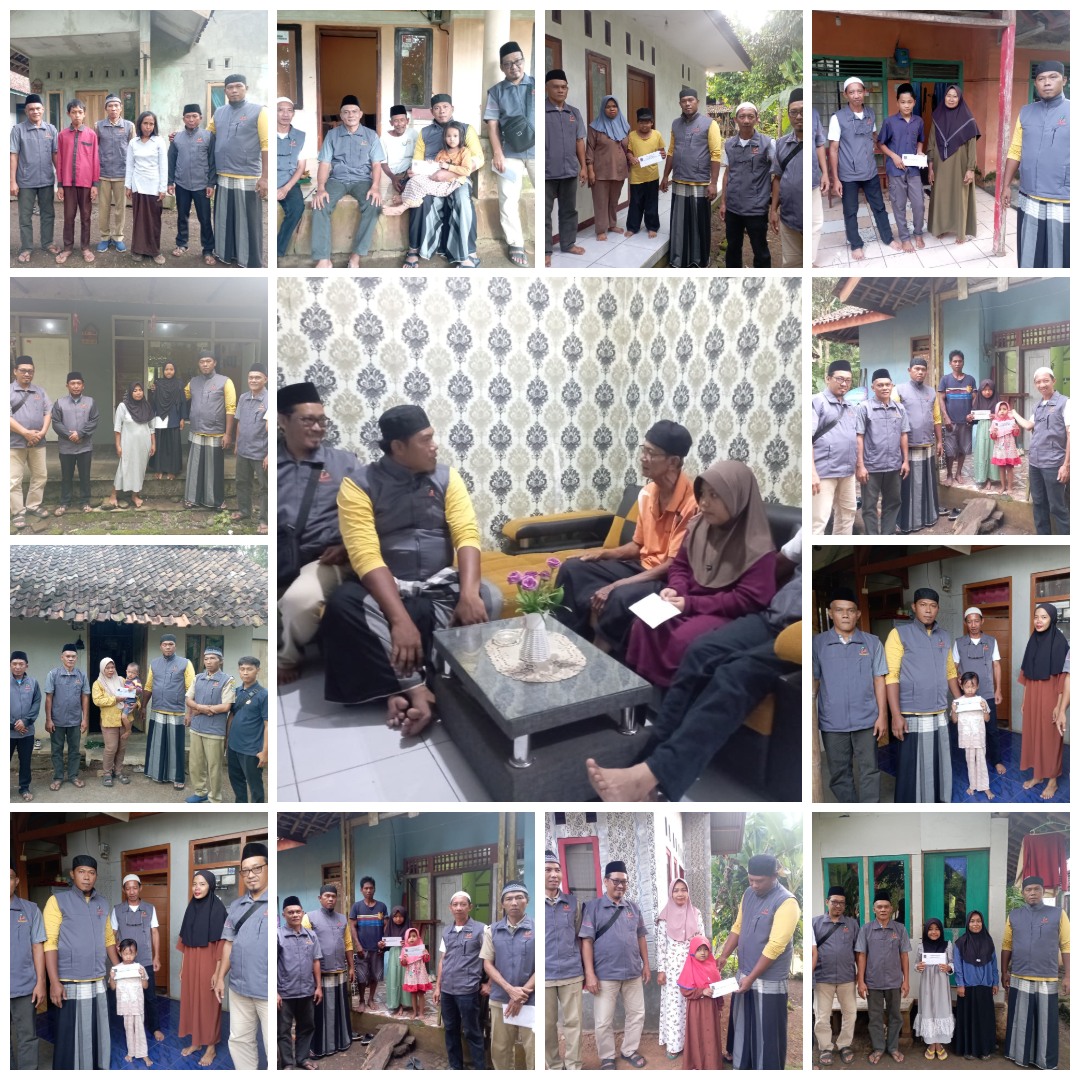 Program BERAYAT Salurkan Santunan Tahap Kedua Secara Door to Door kepada Anak Yatim di Desa Beber